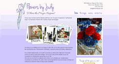 Desktop Screenshot of flowersbyjudy.com